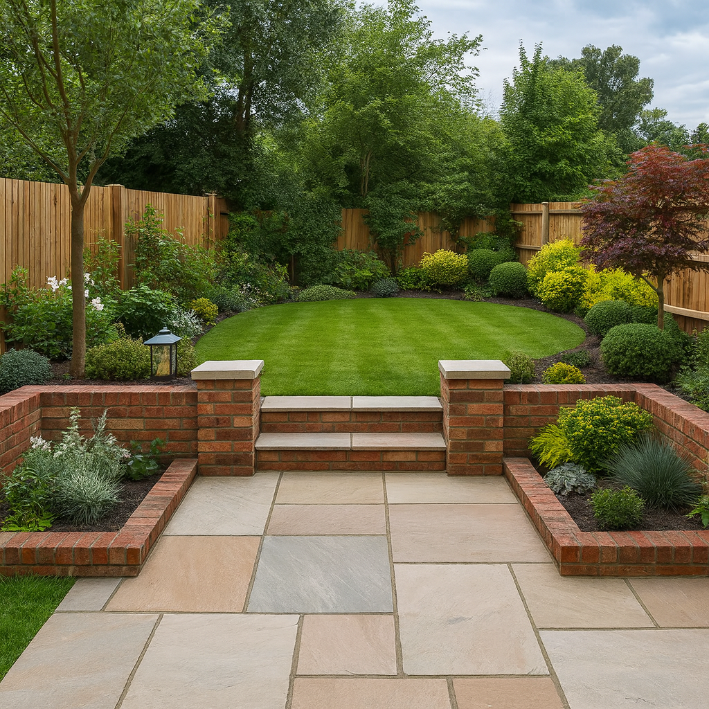 Raj Green Sandstone Paving