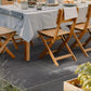 Regale Black Outdoor Porcelain Paving Slabs - R11 Anti-Slip Tiles Lawn & Garden