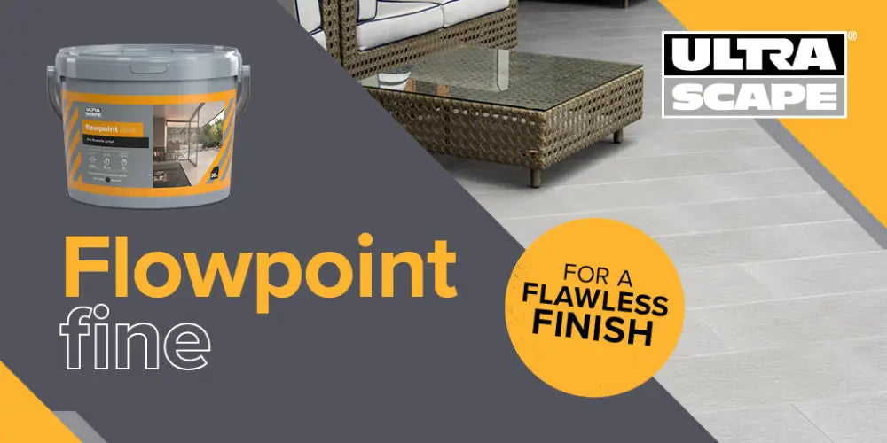 Ultrascape Flowpoint Fine - Rapid Set Jointing Compound (20Kg) Extras