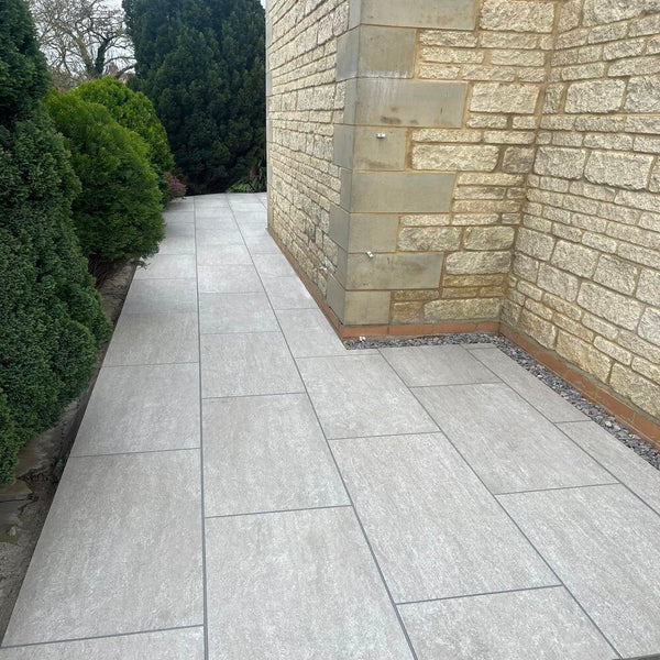 How to Lay Porcelain Paving