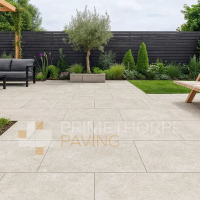Beige & Yellow Paving Slabs