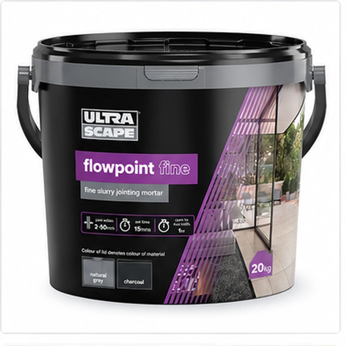 UltraScape Flowpoint Fine Rapid Set Paving Grout – 17kg