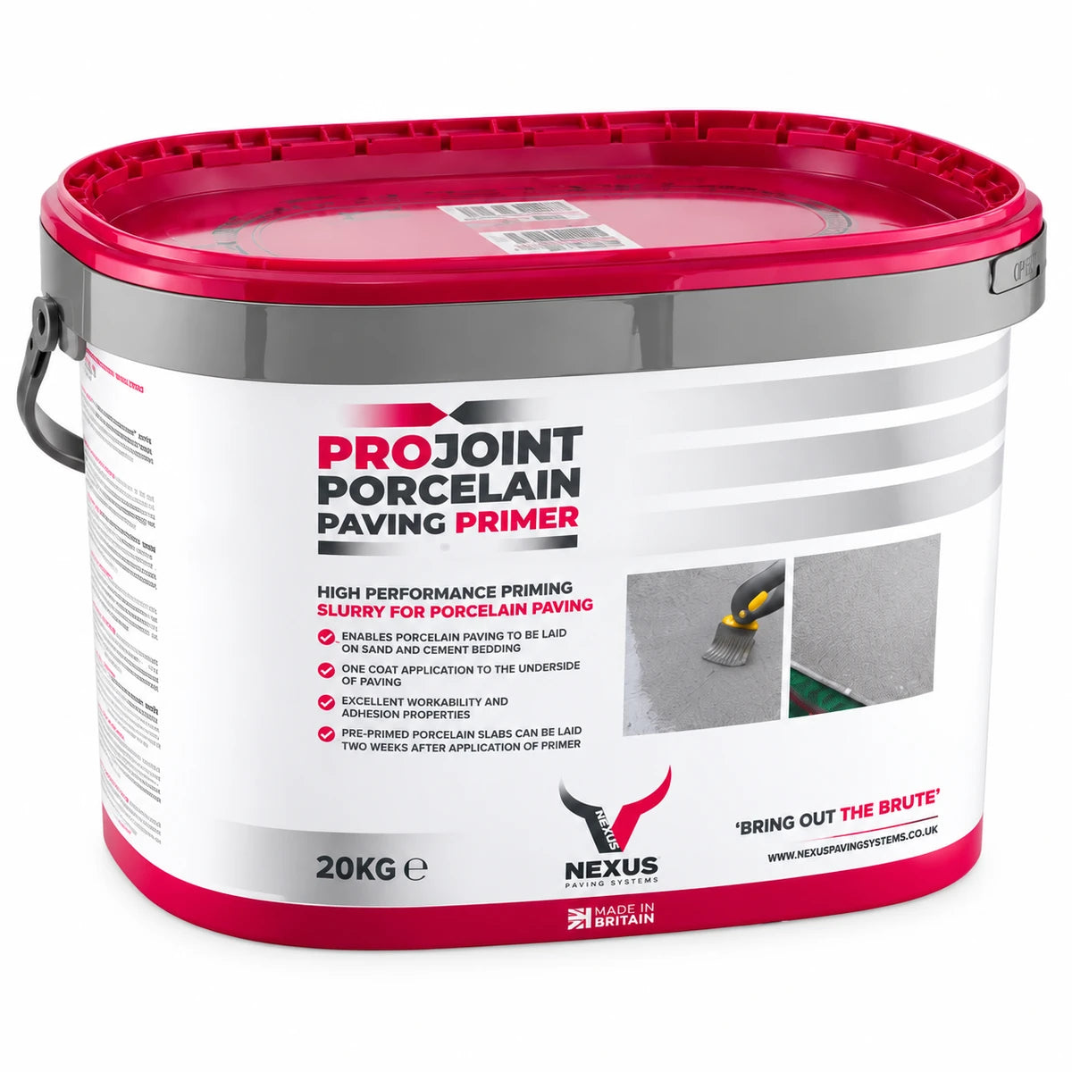 Nexus ProJoint Porcelain Paving Primer – 20kg