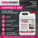 ProJoint Contract SBR Water-Based Polymer Emulsion – 5L