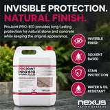 ProJoint PRO-810 Invisible Natural Stone & Paving Sealer – Solvent Based – 1L, 5L & 25L