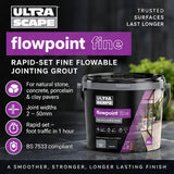 UltraScape Flowpoint Fine Rapid Set Paving Grout – 17kg