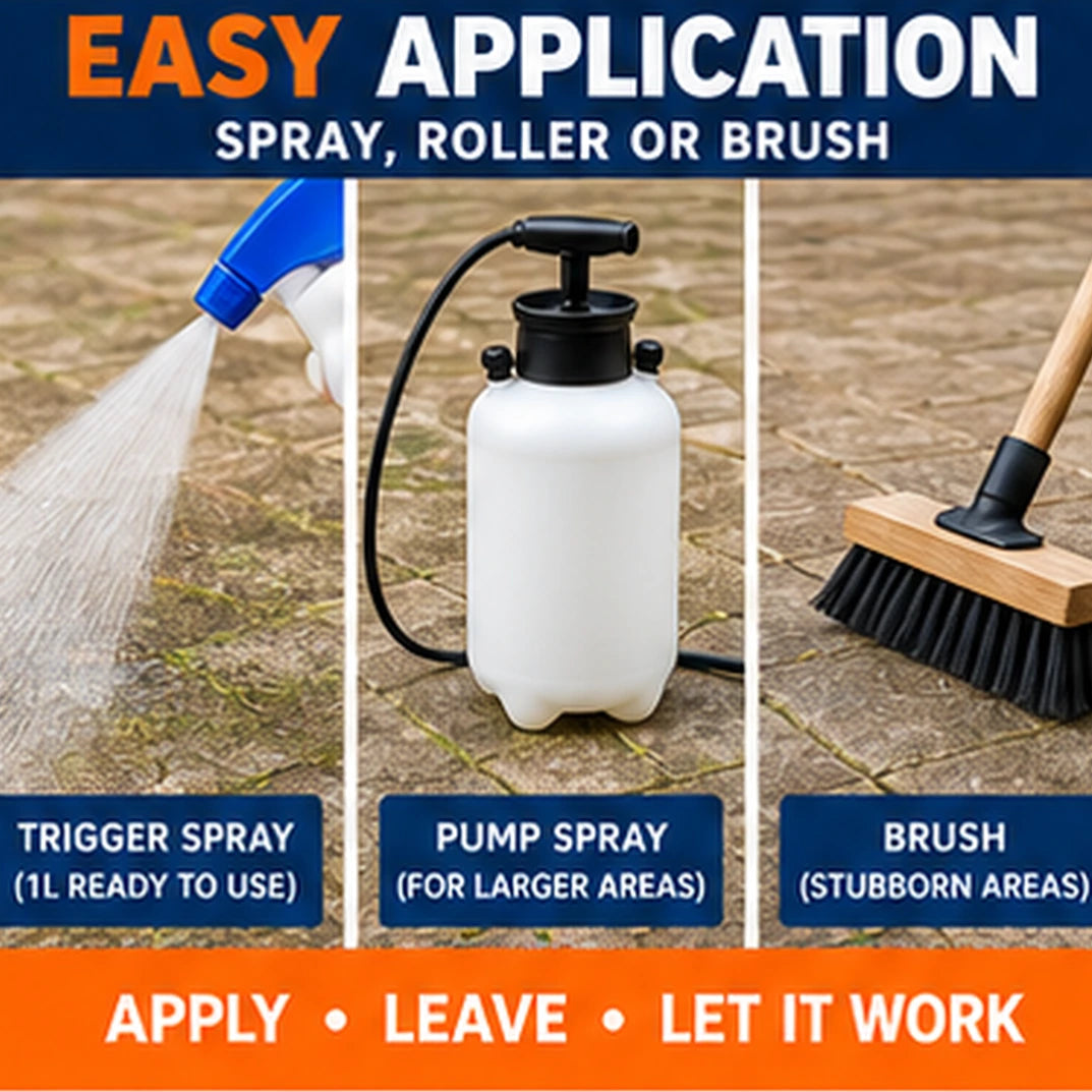 Joint-It Algae Remover – Patio, Paving & Outdoor Surface Cleaner – 1L & 5L