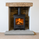 Grey Sandstone Riven Hearth – Cut to Size and Shape
