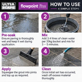 UltraScape Flowpoint Fine Rapid Set Paving Grout – 17kg