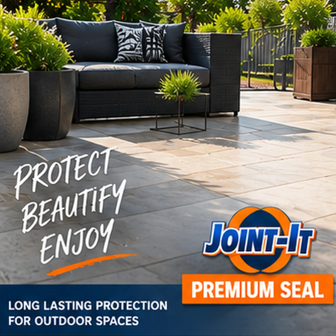 Joint-It Premium Seal Invisible Natural Stone & Concrete Sealer – Water Based – 5L