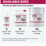 ProJoint PRO-810 Invisible Natural Stone & Paving Sealer – Solvent Based – 1L, 5L & 25L