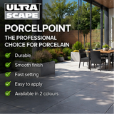 UltraScape Porcelpoint Flowable Porcelain Paving Grout – 20kg