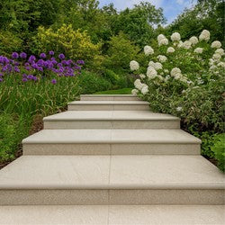 <p>Porcelain Bullnosed Steps</p>
