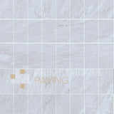 Rock White Porcelain Cobble Setts - 200x100mm