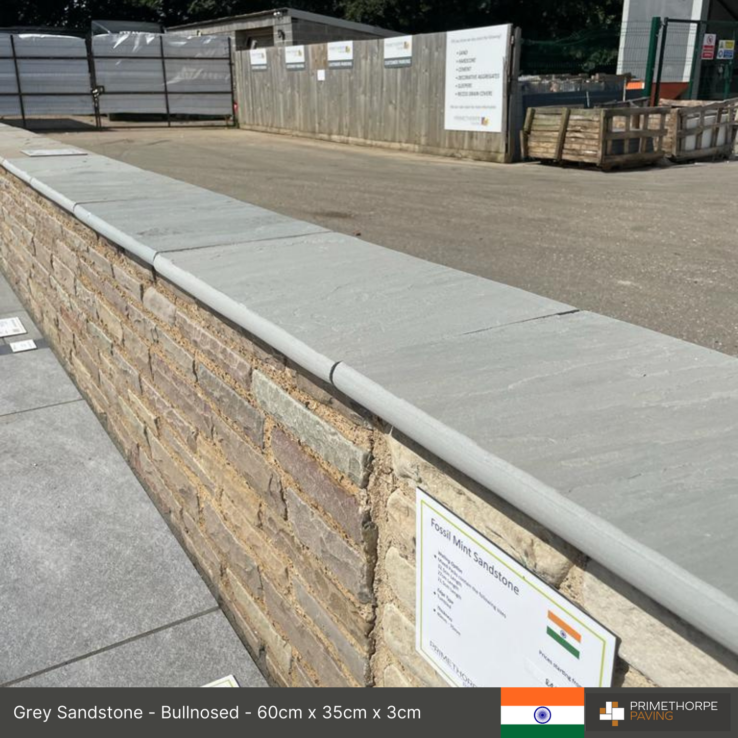 Grey Sandstone - Coping Stones - Rounded Edge