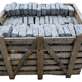 Silver Grey Granite Cobble Setts - 200x100mm