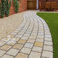Yellow Limestone Cobble Setts - 100x100mm