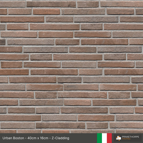 Porcelain Wall Cladding - Urban Brick Range