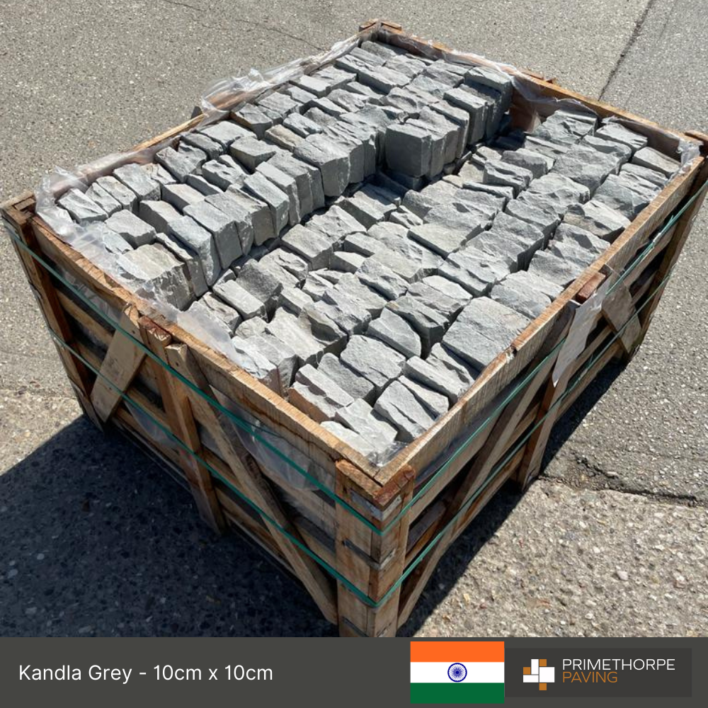 Kandla Grey - Setts - 2 x Size Options - Unit Price Shown