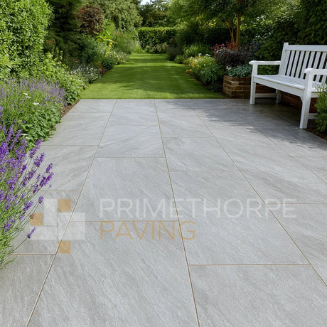 Kandla Grey Porcelain Paving - 900 x 600