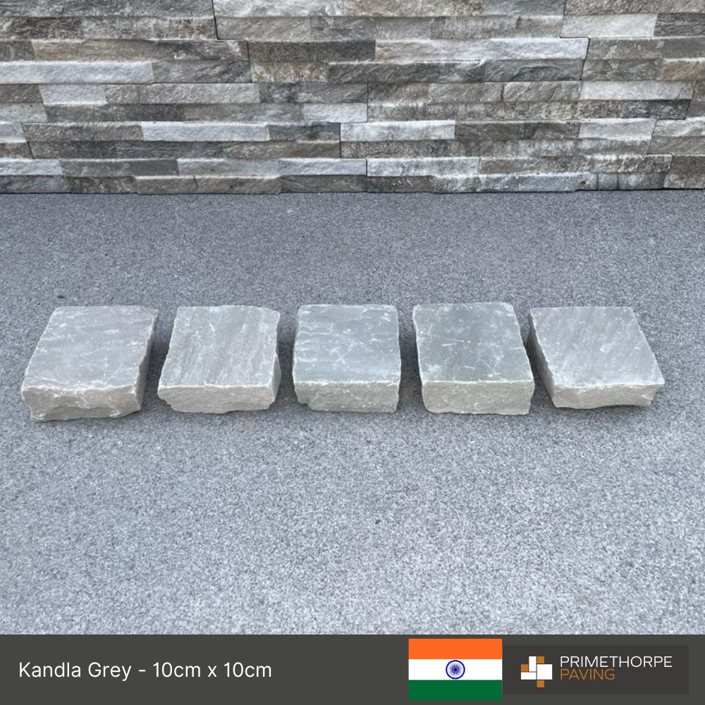 Kandla Grey - Setts - 2 x Size Options - Unit Price Shown