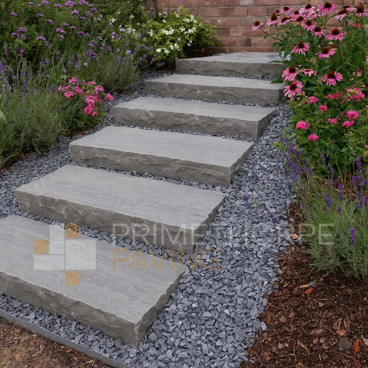 Kandla Grey - Rustic Dressed Steps