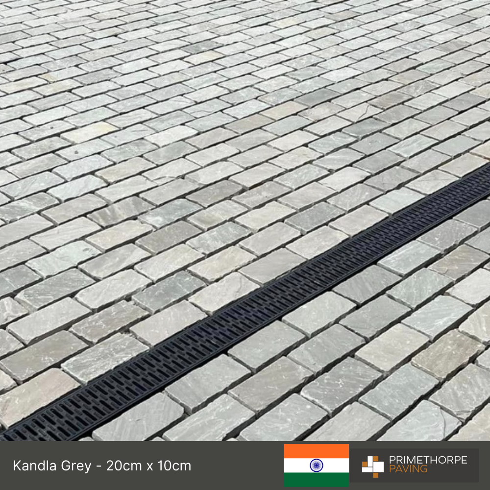 Kandla Grey - Setts - 2 x Size Options - Unit Price Shown