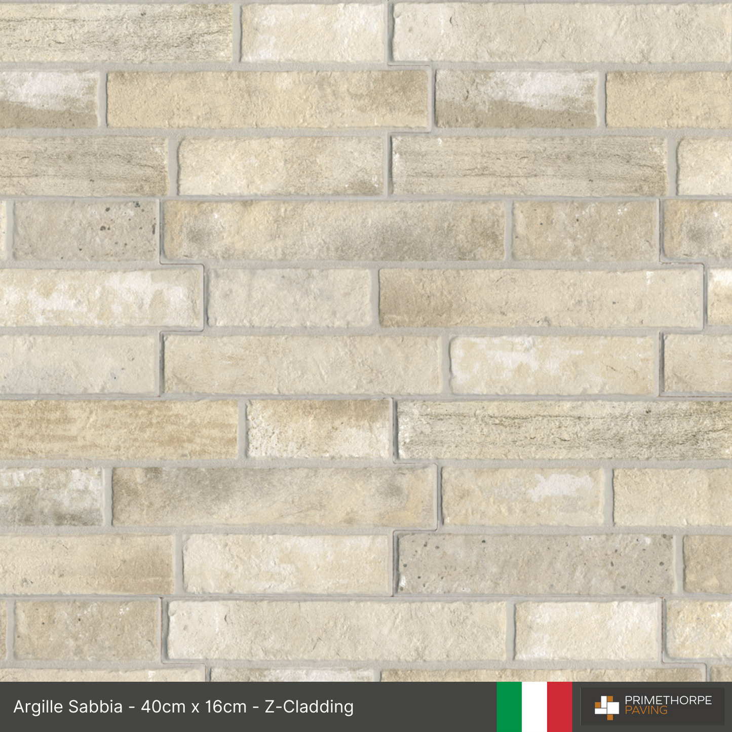 Porcelain Wall Cladding - Argille Brick Range