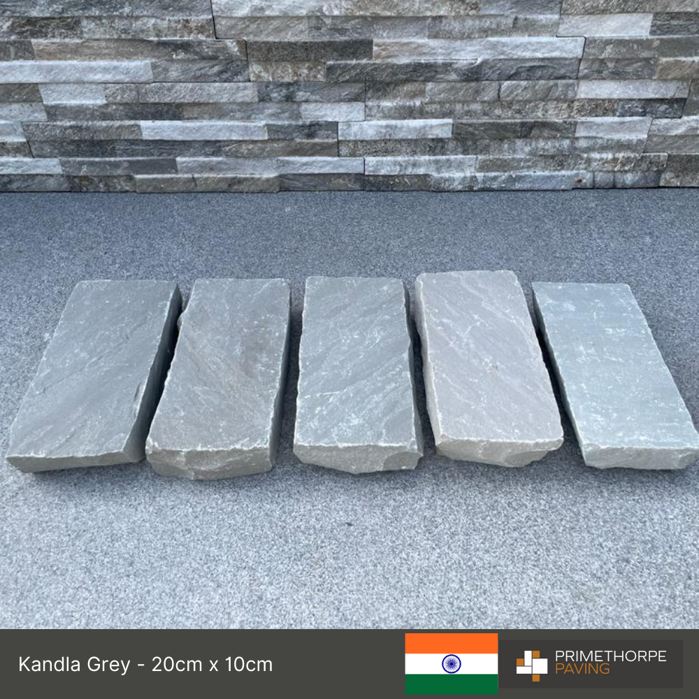 Kandla Grey - Setts - 2 x Size Options - Unit Price Shown