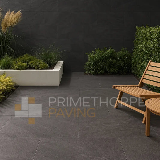 Modello Black Porcelain Paving