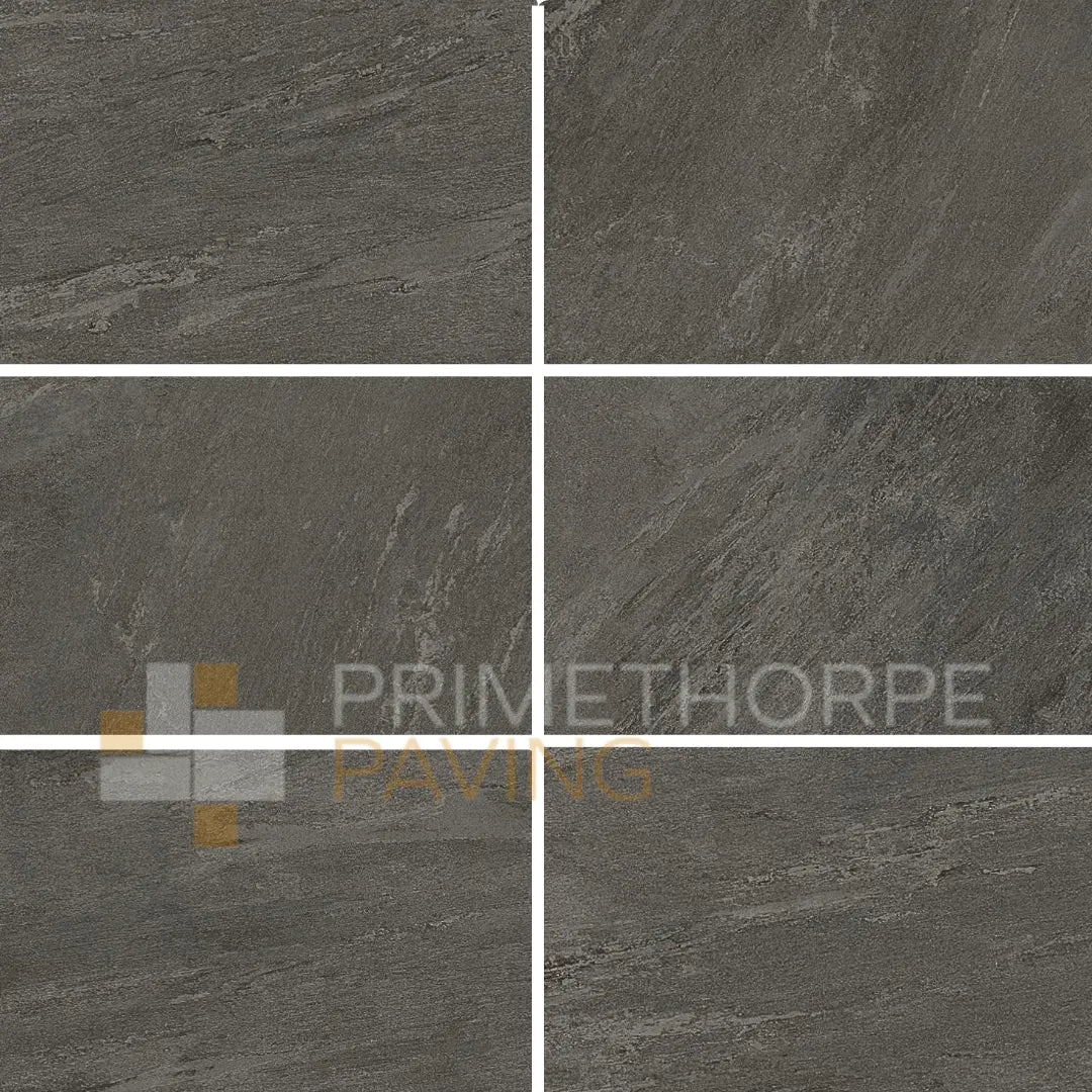Rock Black Porcelain Paving - 1000 x 500