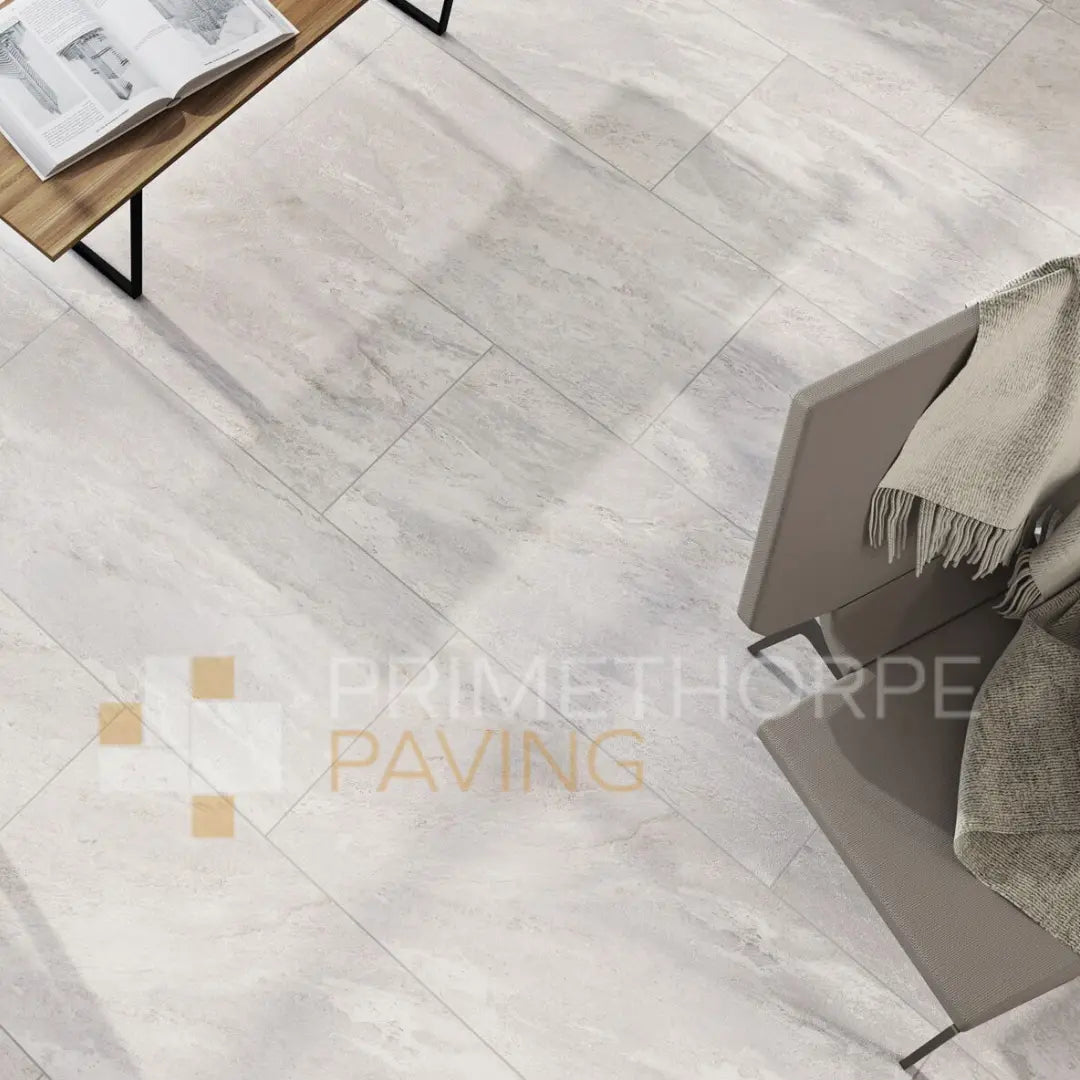 Rock White Porcelain Paving