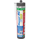 Mapei Mapesil AC Zero Flexible Silicone Sealant for Fire Hearth Expansion Joints – 310ml