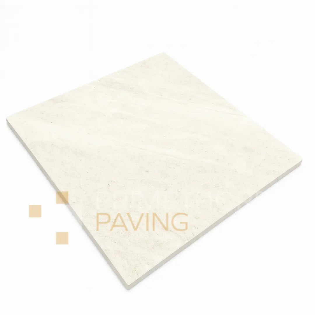 Stone Beige Porcelain Paving - 600 x 600
