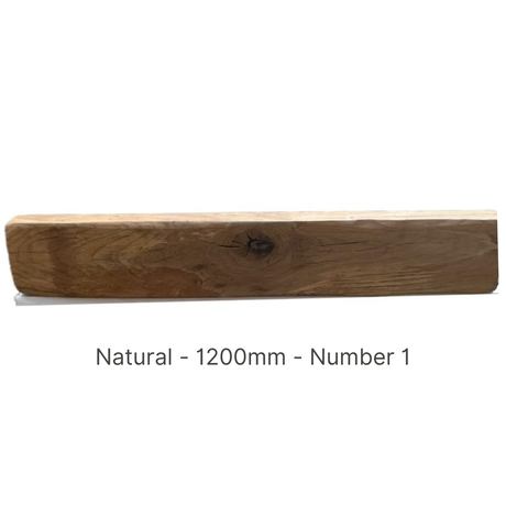 1200mm - Authentic Oak Fireplace Beams