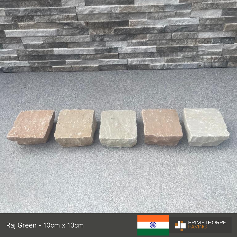 Raj Green - Setts - 2 x Size Options - Unit Price Shown