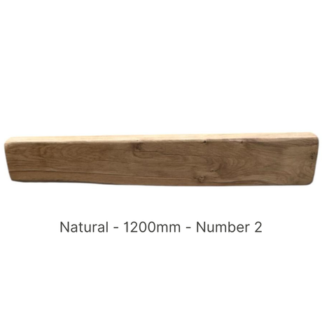 1200mm - Authentic Oak Fireplace Beams
