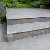 Kandla Grey - Bullnosed Porcelain Steps