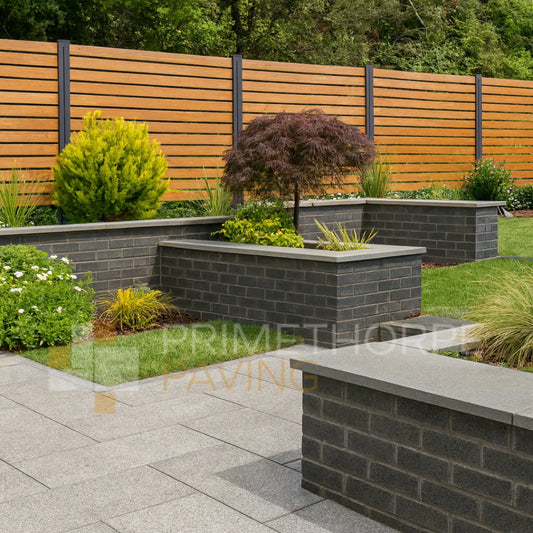 Grigio Grey - Porcelain Copings - Square Edge