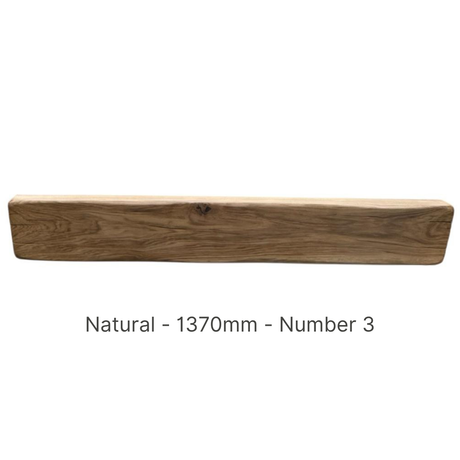 1370mm - Authentic Oak Fireplace Beams