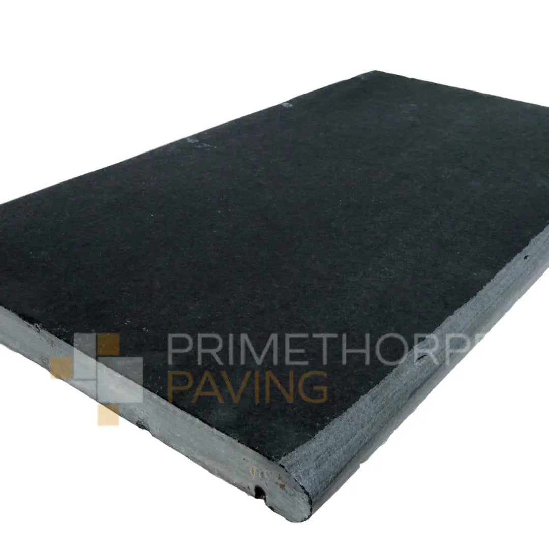 Kota Black Limestone - Bullnose Coping Stones