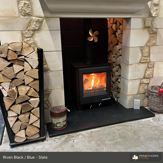 Slate Fireplace Hearth - Cut to Size