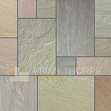 Raj Green Sandstone Paving