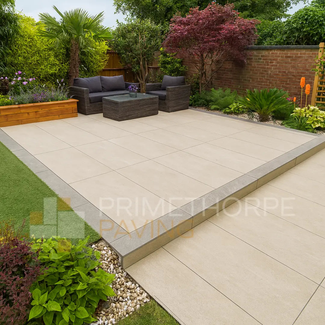 Masso Grey Porcelain Edging Planks - 1000x160mm