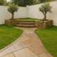 Raj Green Sandstone Cobble Setts - 100x100mm