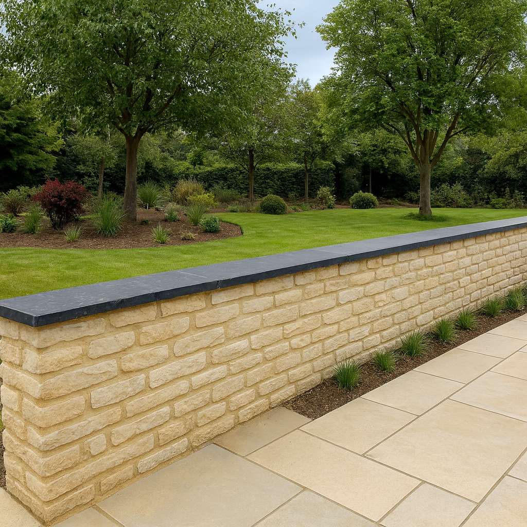 Black Limestone - Coping Stones - Dressed Edge