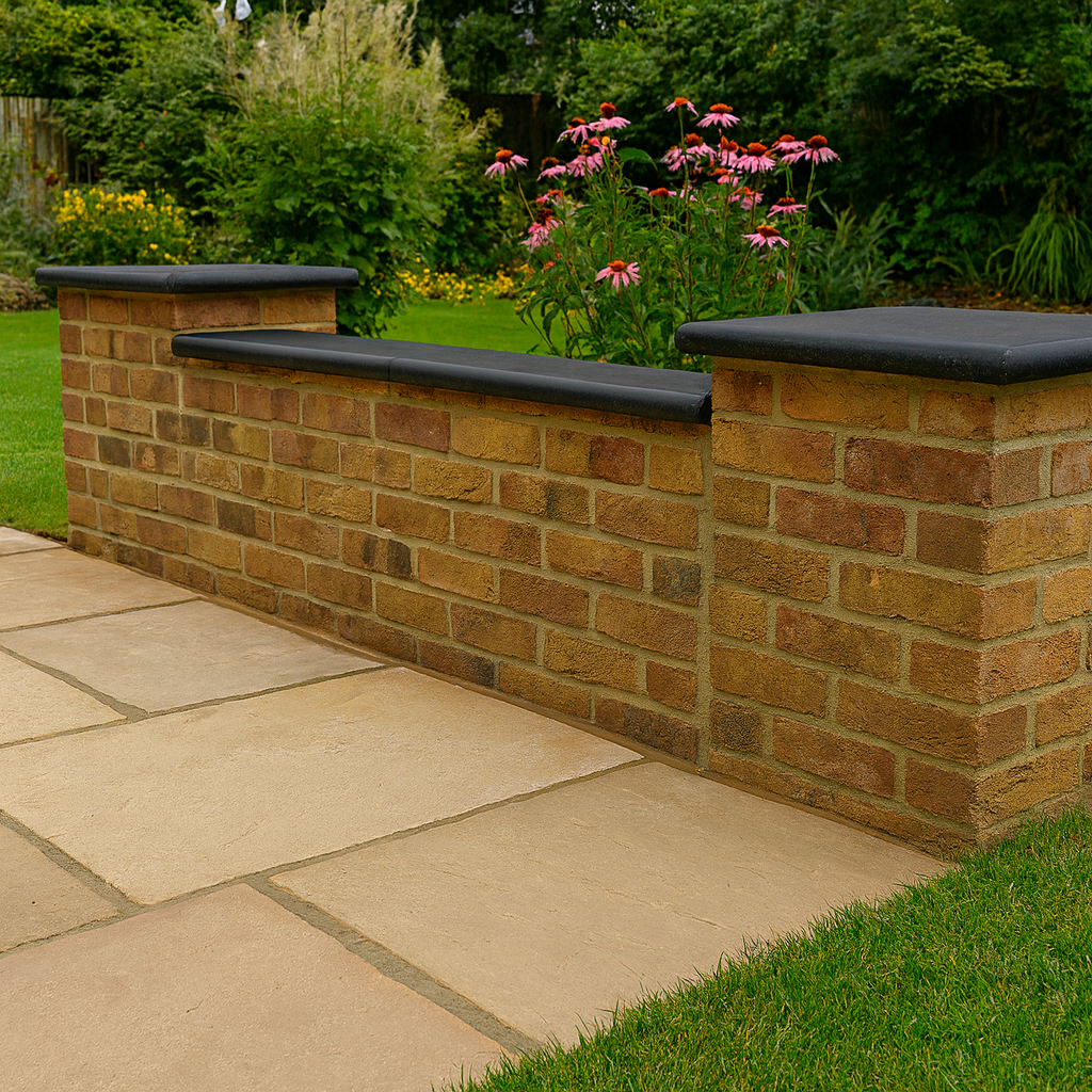 Black Limestone - Coping Stones - Rounded Edges