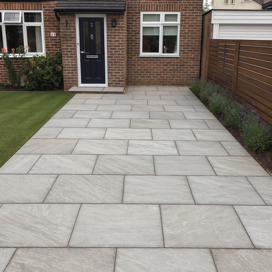 Kandla Grey Sandstone Paving – Single Sizes