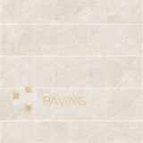 Quartz White Porcelain Cobble Setts – 200x100mm
