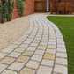 Yellow Limestone Cobble Setts - 100x100mm